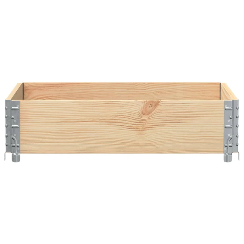 Jardinera De Madera Maciza De Pino 80x60 Cm