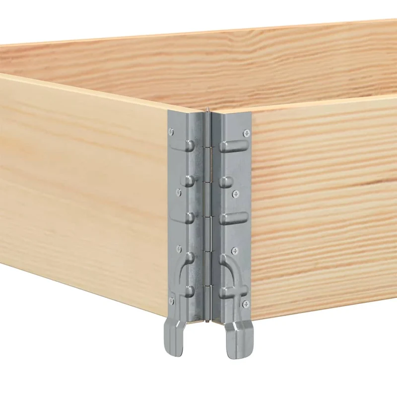 Jardinera De Madera Maciza De Pino 80x60 Cm
