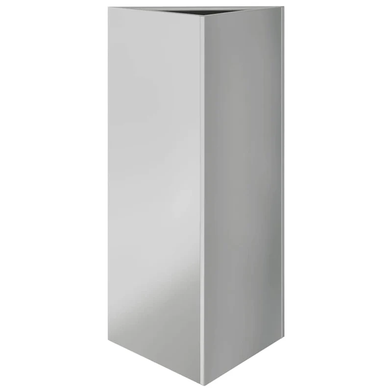 Jardinera Triangular Acero Galvanizado 40x34,5x75 Cm