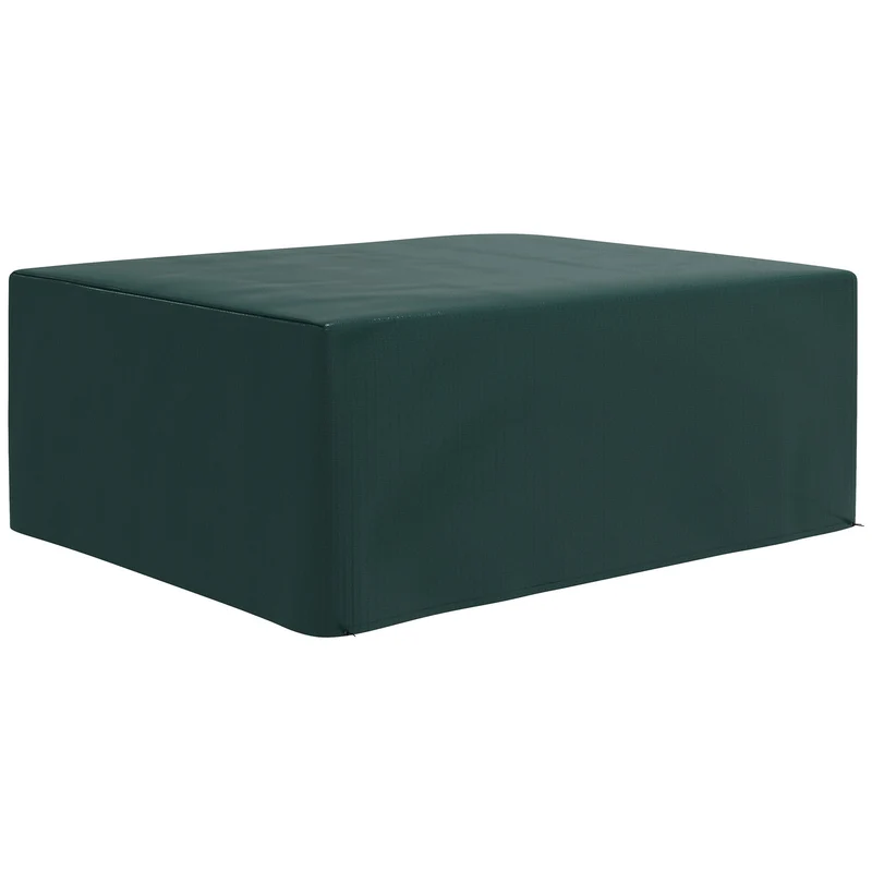 Outsunny Funda Protectora Para Muebles Rectangular 235x190x90 Cm Verde