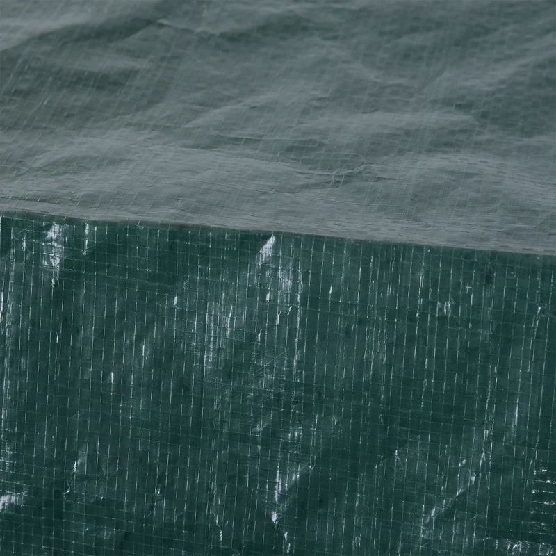 Outsunny Funda Protectora Para Muebles Rectangular 235x190x90 Cm Verde