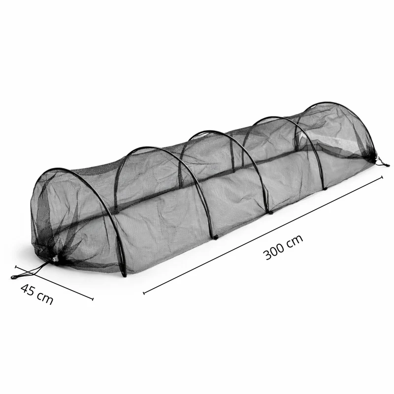 Túnel Cultivo Anti-insectos 300x45cm Plegable | Primavera-verano