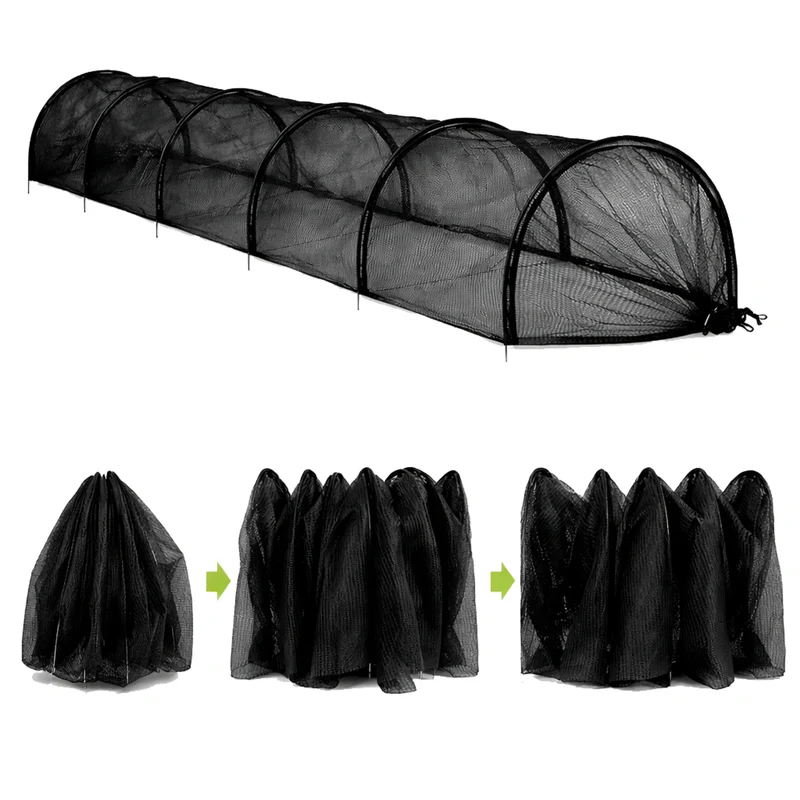 Túnel Cultivo Anti-insectos 300x45cm Plegable | Primavera-verano