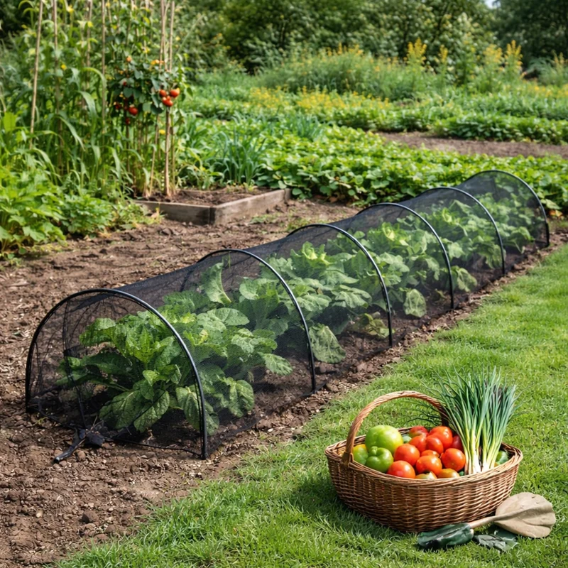 Túnel Cultivo Anti-insectos 300x45cm Plegable | Primavera-verano