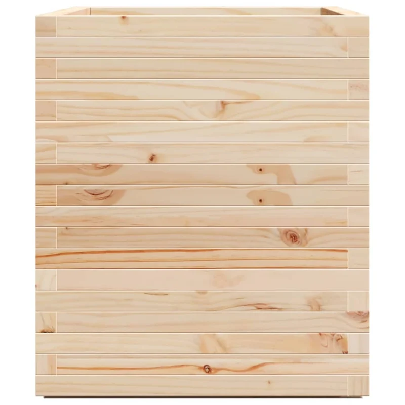Jardinera Madera Maciza De Pino 90x60x72 Cm