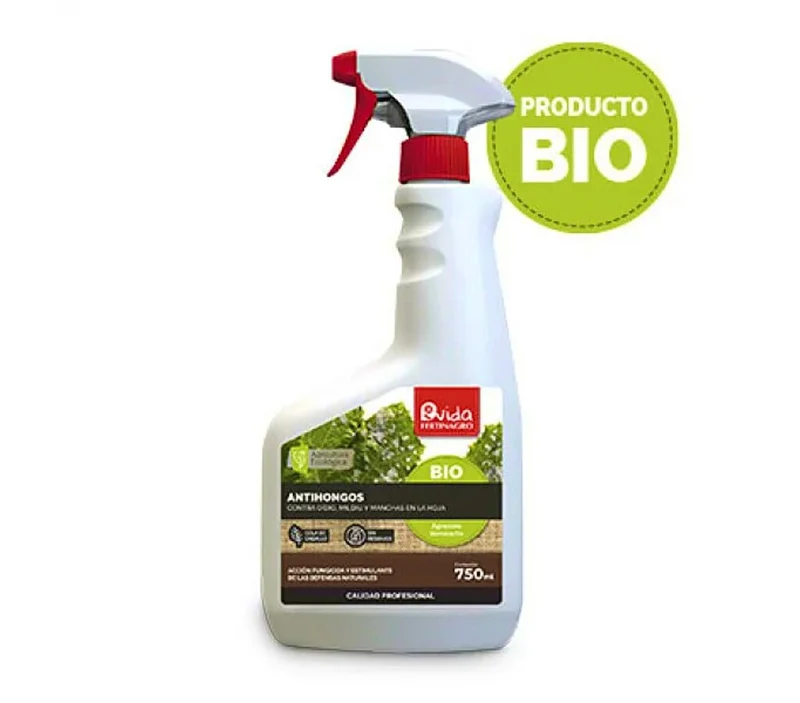 Antihongos Bio 750ml Contra Oídio, Mildiu Y Manchas En La Hoja