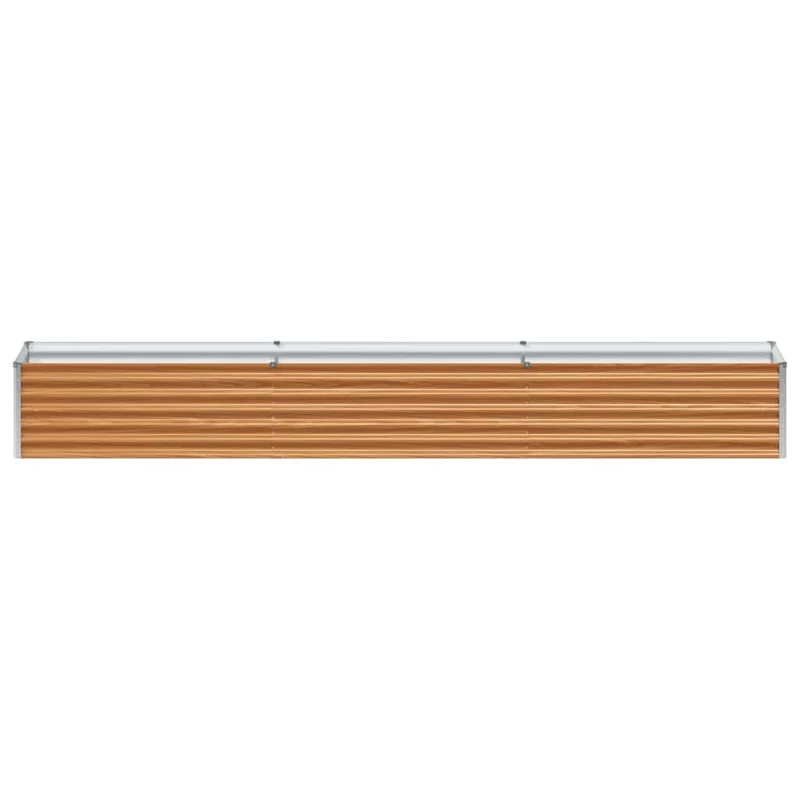 Arriate Elevado Marrón Claro 290 X 50 X 36 Cm Acero Galvanizado