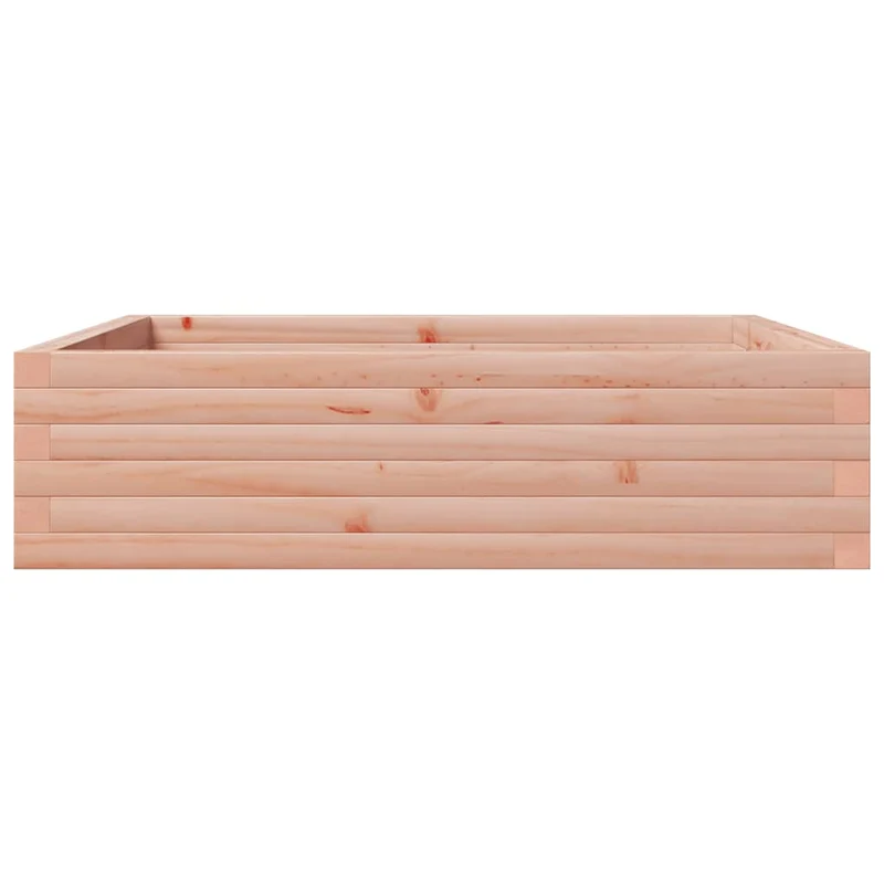 Jardinera De Madera Maciza Douglas 90x90x23 Cm