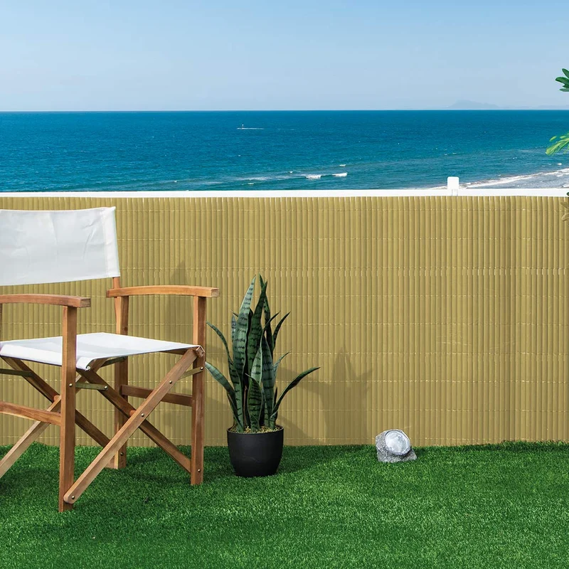 Cañizo Pvc Elegance Recycane Doble Cara 20 Mm Caña 1,5x3 M