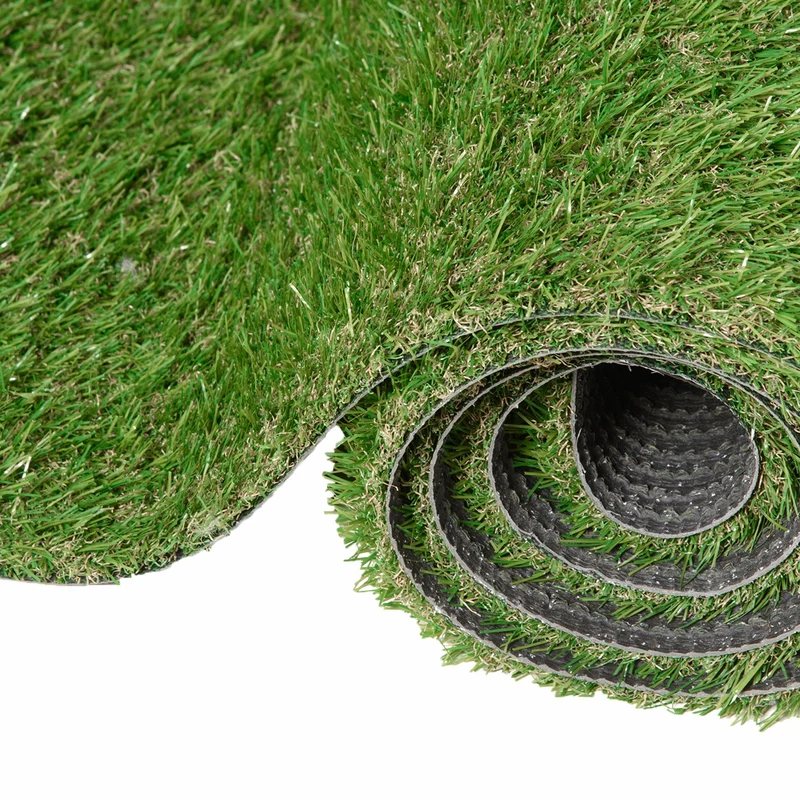 Outsunny Césped Artificial 3x1m Estera De Hierba Sintética Para Jardín Terraza