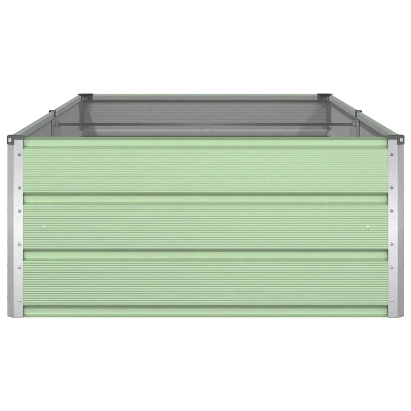 Jardinera Verde Pastel 195 X 100 X 45 Cm Acero Galvanizado