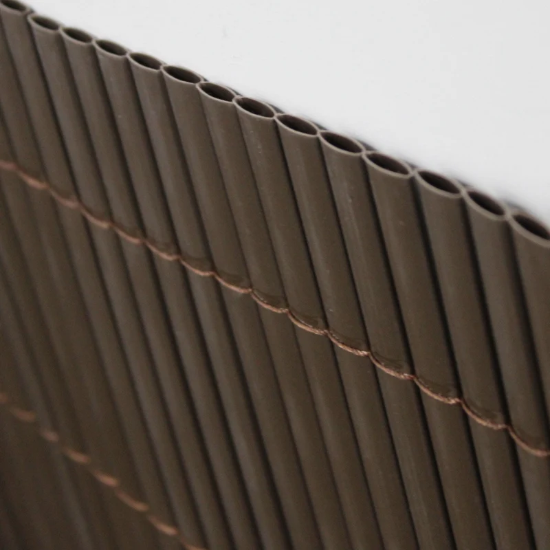 Cañizo Pvc Doble Cara| 1,5x3 M| Color Marron| Lamas 11 Mm| Composición 100% Pvc| Bridas Sujeción Incluidas