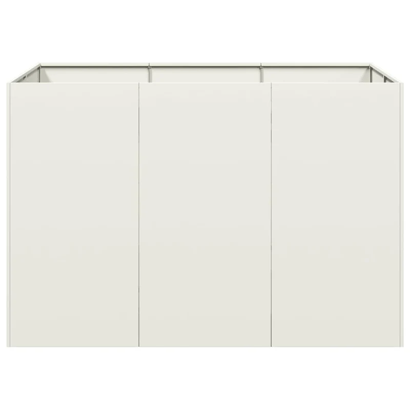 Jardinera Acero Blanco 120x80x80 Cm