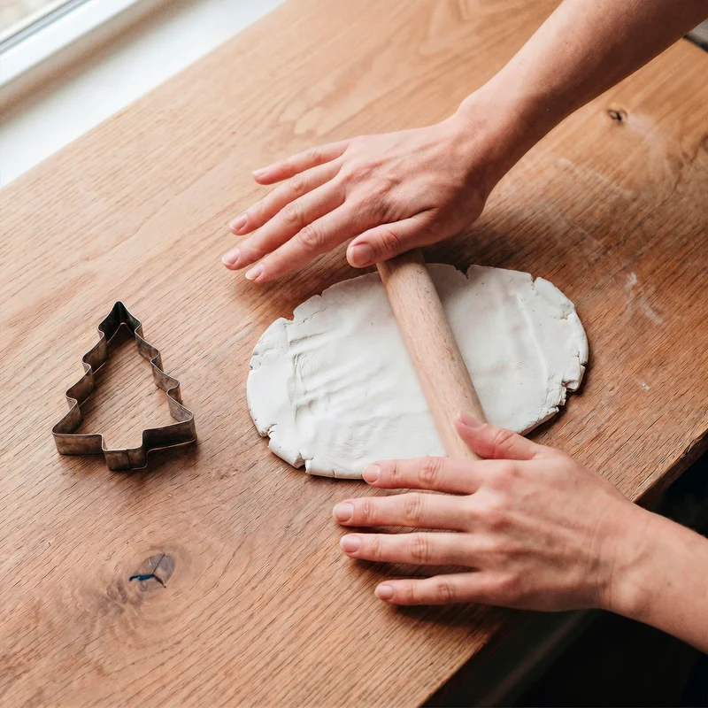 Kit Diy Adornos Navideños De Arcilla – Haz Tus Propios Adornos Para El Árbol - Resetea