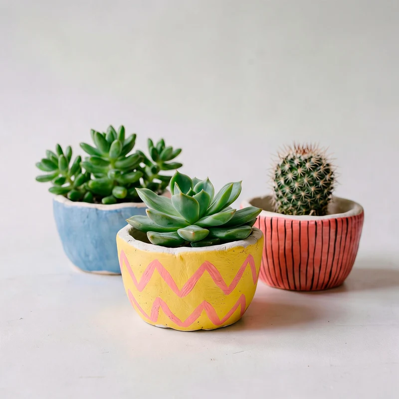 Kit Diy Macetas De Arcilla – Haz Tus Propias Macetas Artesanales En Casa - Resetea