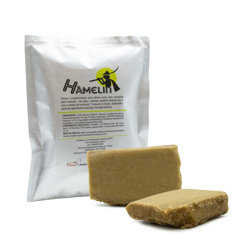 Finca Casarejo Trampa Para Ratones - Pack 2 Uds - Atrapa Los Roedores Sin Sufrir - Incluye Hamelin, Atrayente Natural D