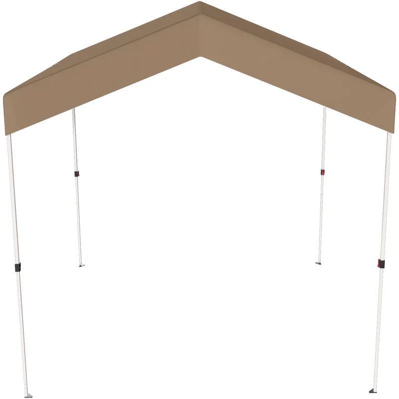 Outsunny Carpa Plegable 2,4x2,4 M Pop-up Upf50+ Bloqueo Central Altura Ajustable