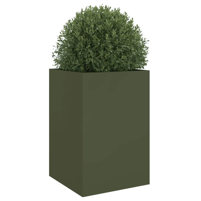 Jardinera Acero Verde Oliva 52x48x75 Cm