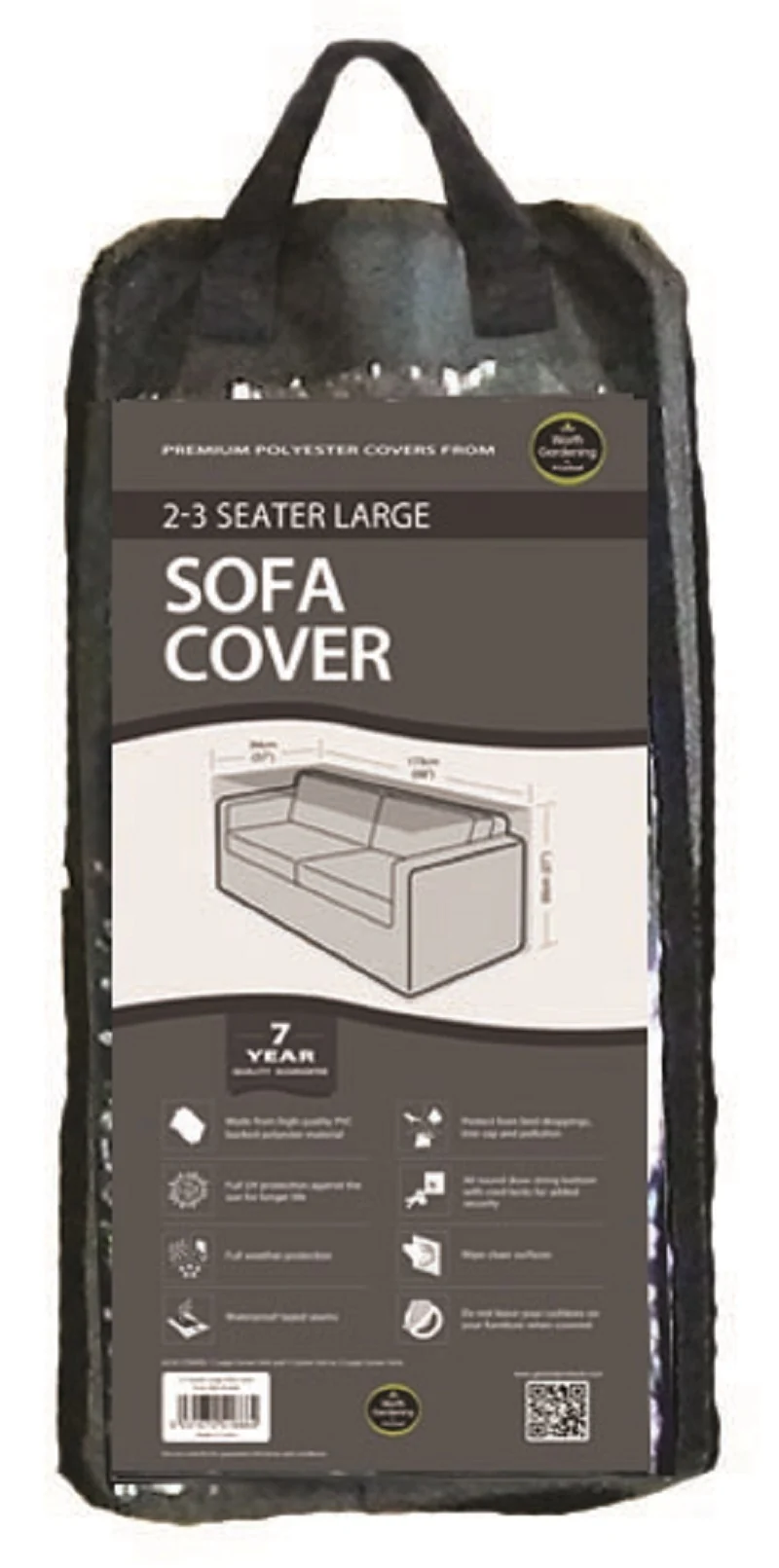 Funda Sofa De Jardín 2-3 Plazas Grande Easy-cover.