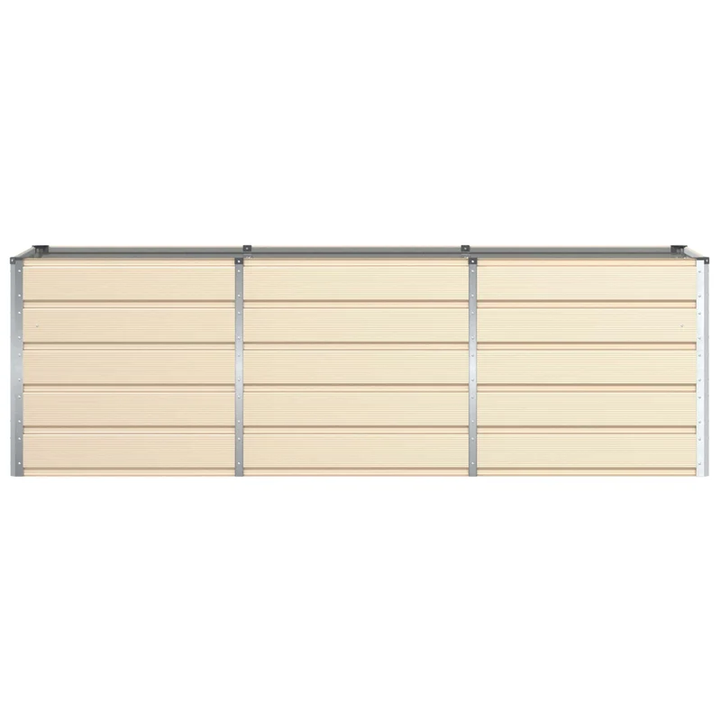 Jardinera Marfil 240 X 80 X 75 Cm Acero
