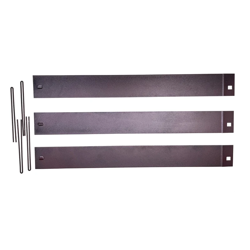 Bordillo Acero Galvanizado Bronce Panacea (paquete 3x 0,91mx10cmx1,5mm)