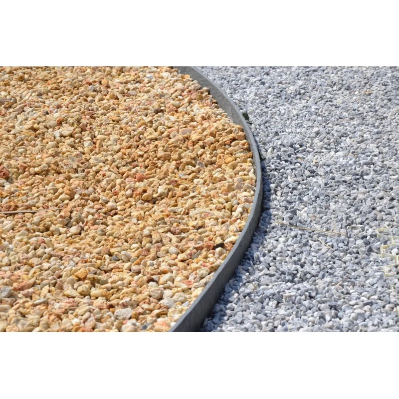 Bordillo Ecolat 100% Plástico Reciclado (rollo 20mx7mmx14cm)