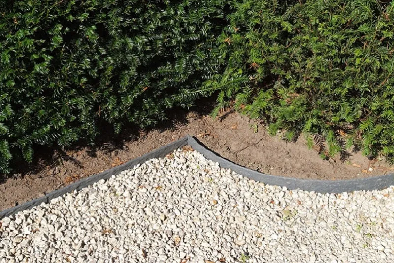 Bordillo Ecolat 100% Plástico Reciclado (paquete 4x 1,2mx1cmx14cm)