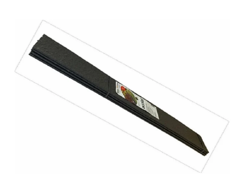 Bordillo Ecolat 100% Plástico Reciclado (paquete 4x 1,2mx1cmx14cm)