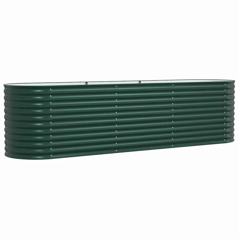Cama Elevada Verde 320 X 80 X 81 Cm Acero