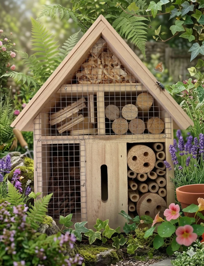 Hotel De Insectos Easy Bug 5040 De Madera Fsc