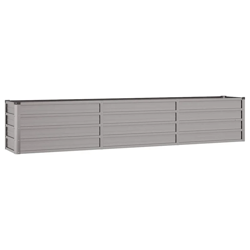 Arriate Oxidado De Acero Corten 240x40x45 Cm