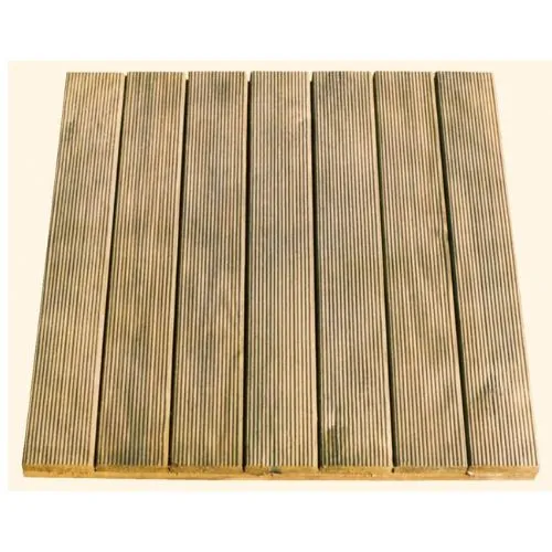 Baldosa Madera Recta 50x50x3,2 cm