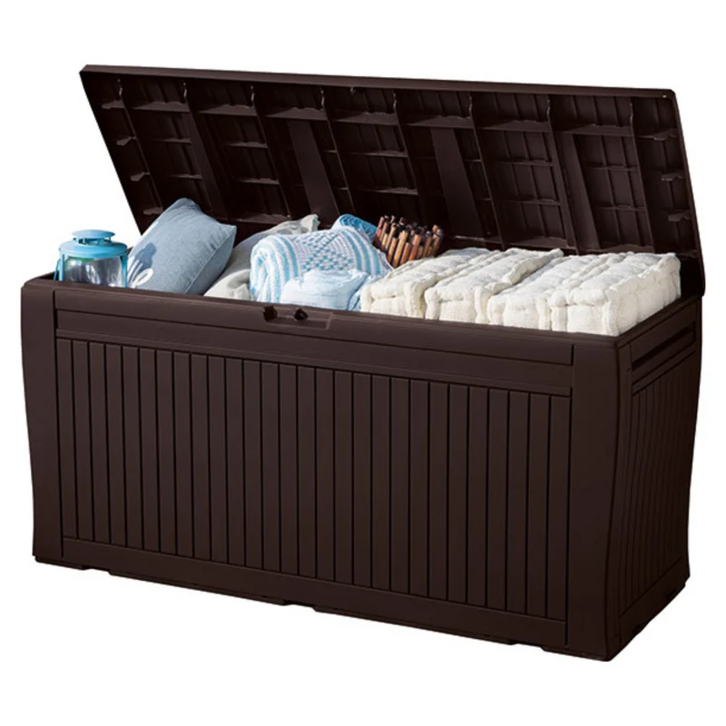 Comfy 270 L Storage Box 117×45x57 cm, Brown