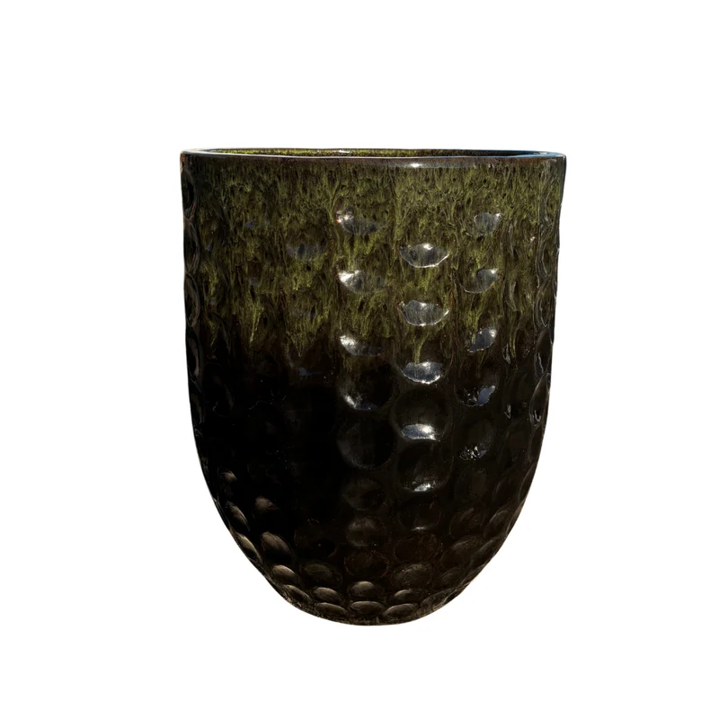 Pot MEROVEE 42x55cm noir et vert