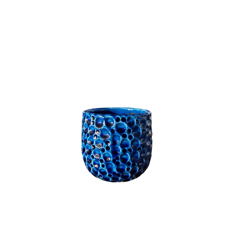 Pot PARISETTE 12x10cm bleu