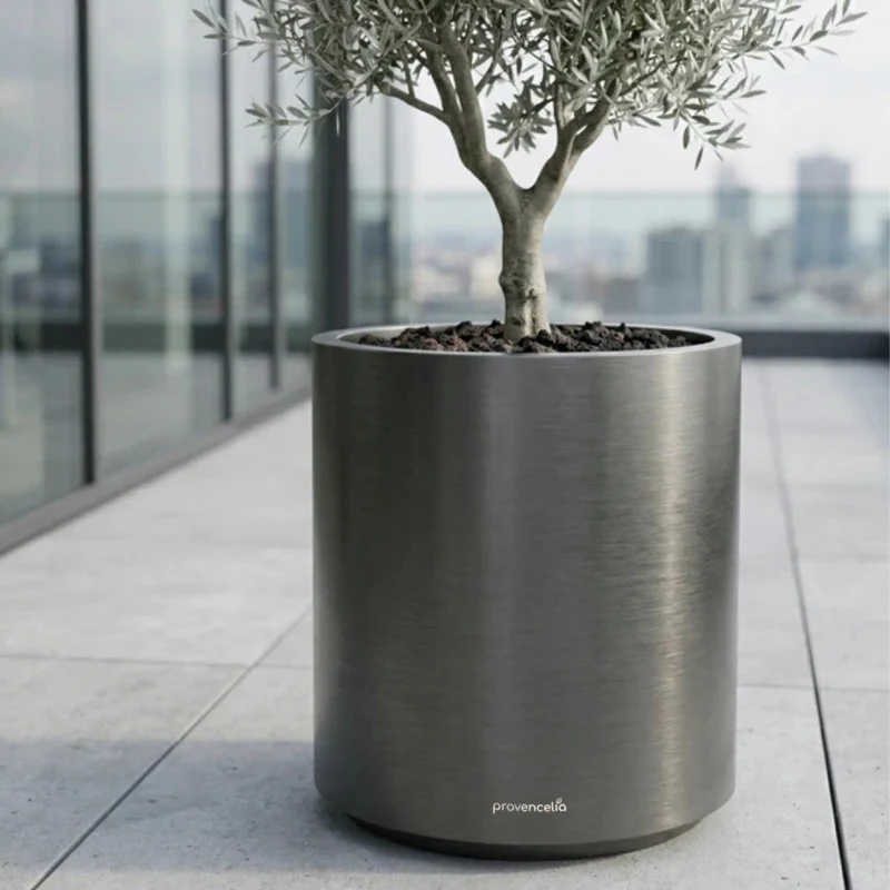 Pot METROPOLE 60x70cm noir