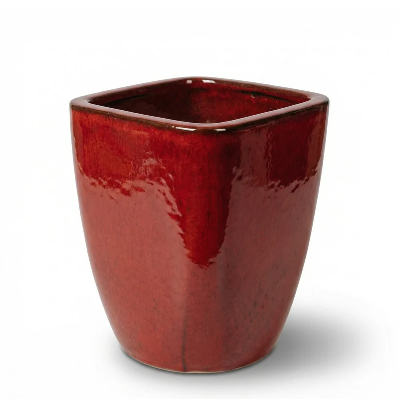 Pot VAUBAN 34x43cm rouge tropical