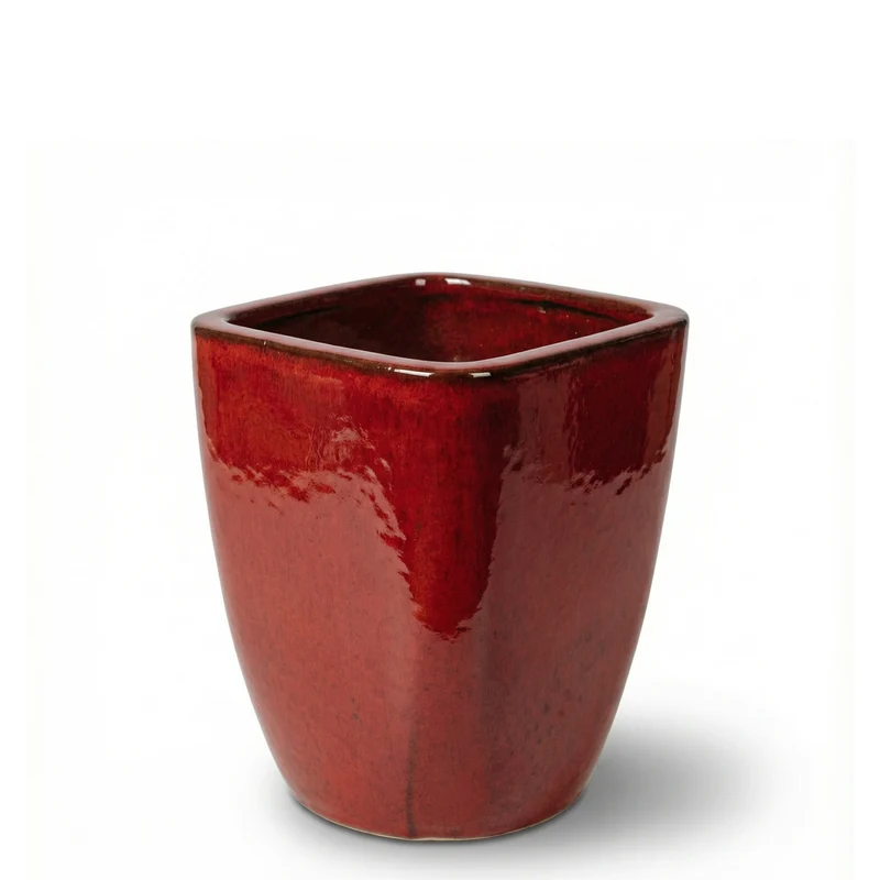 Pot VAUBAN 24x30cm rouge tropical