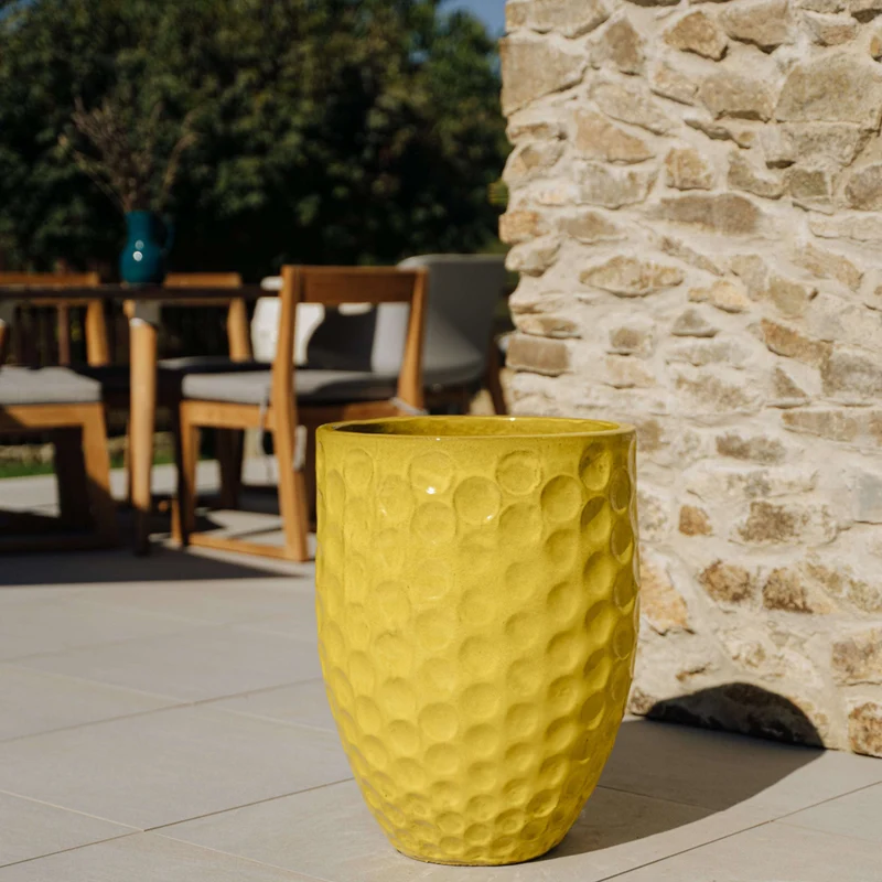 Pot MEROVEE 42x55cm, jaune