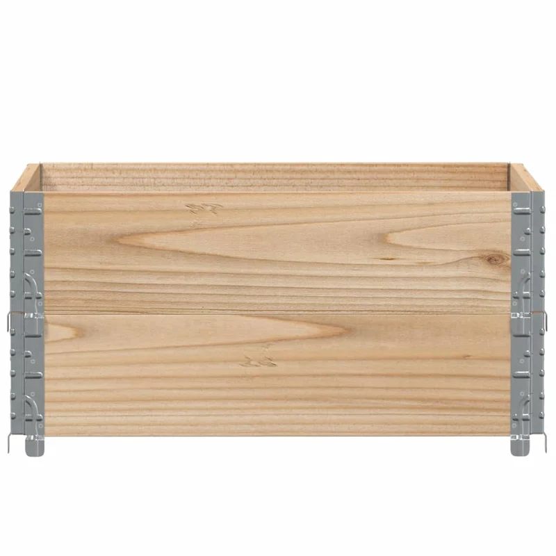 Jardinera De Madera Maciza De Pino 80x60 Cm