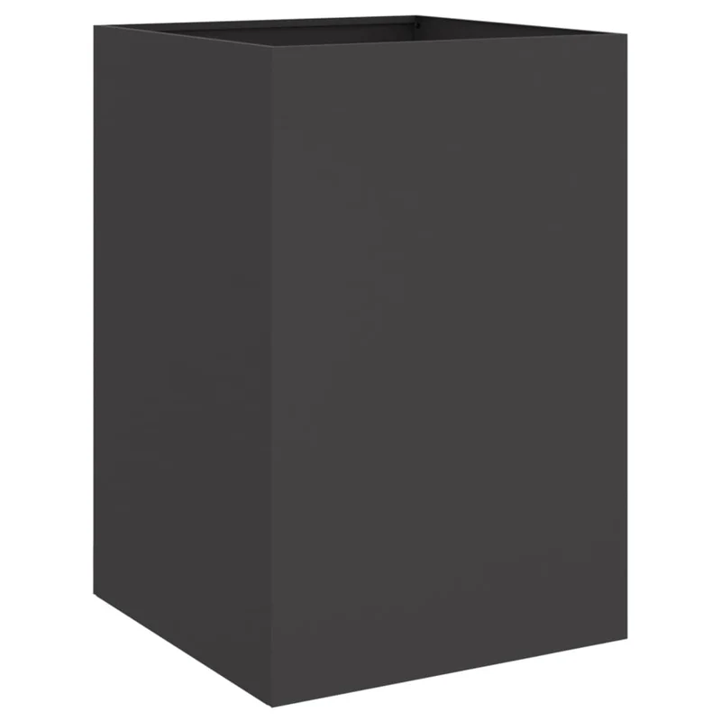 Jardinera Acero Negro 52x48x75 Cm