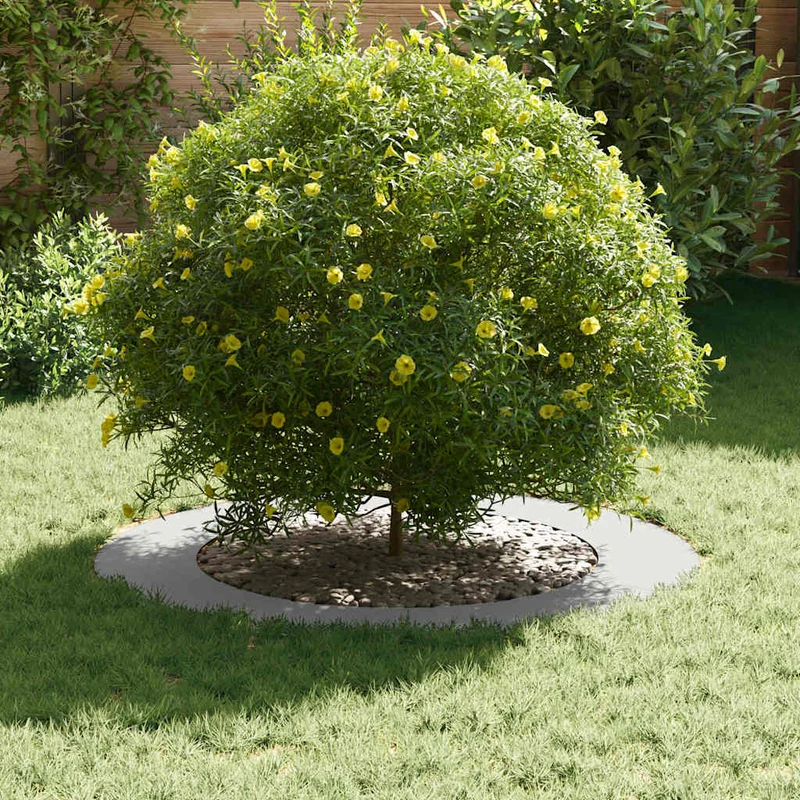 Adecuado Para Anillos De Árbol Plano 5 Uds. Ø60/90 Cm Acero