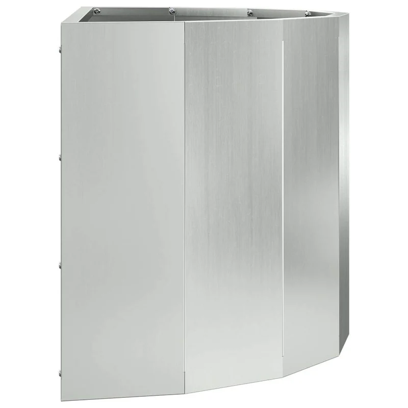 Jardinera Plateado 60 X 30 X 35 Cm Acero Galvanizado