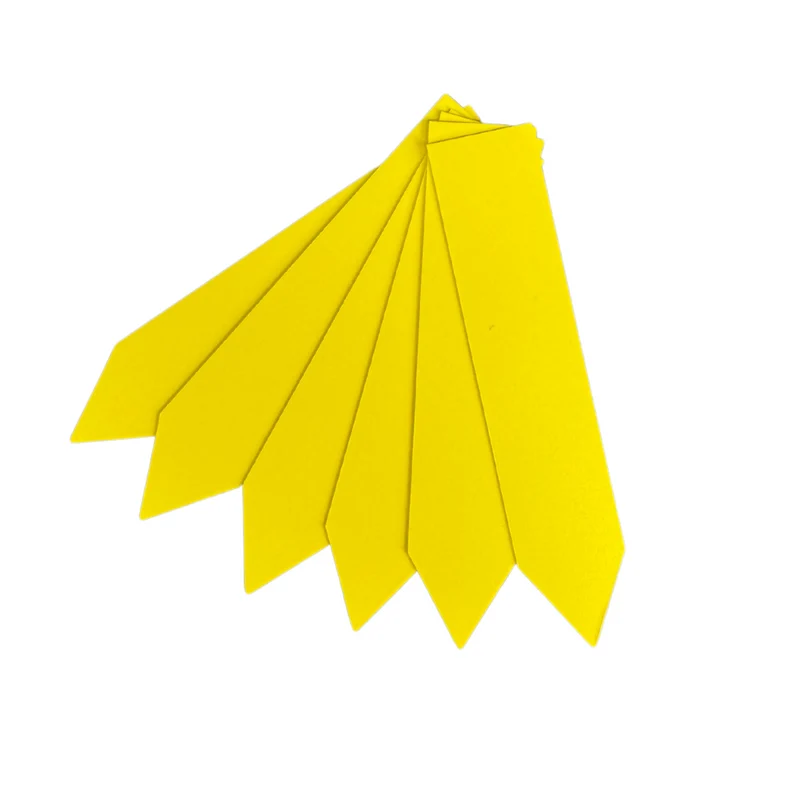Etiqueta Para Planta Amarilla 1,3 X 6 Cm 500 Unidades