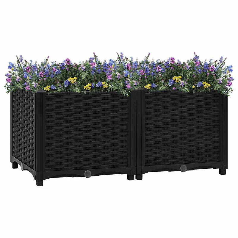 Jardinera Elevada 80x40x38 Cm Polipropileno