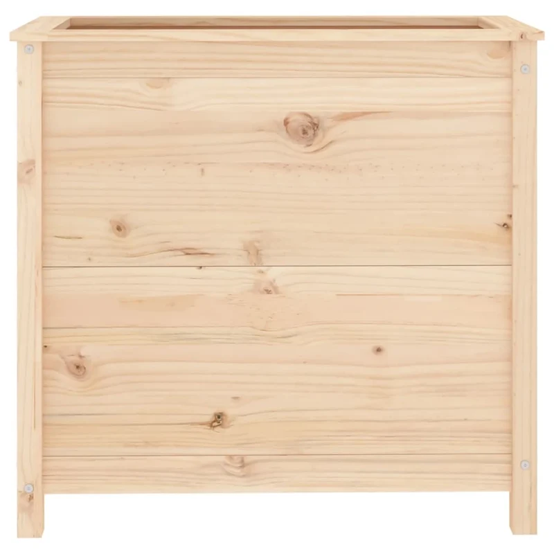 Jardinera Madera Maciza De Pino 82,5x40x78 Cm