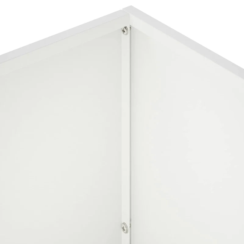 Macetero De Jardín 2 Uds. Blanco 60 X 30 X 40 Cm
