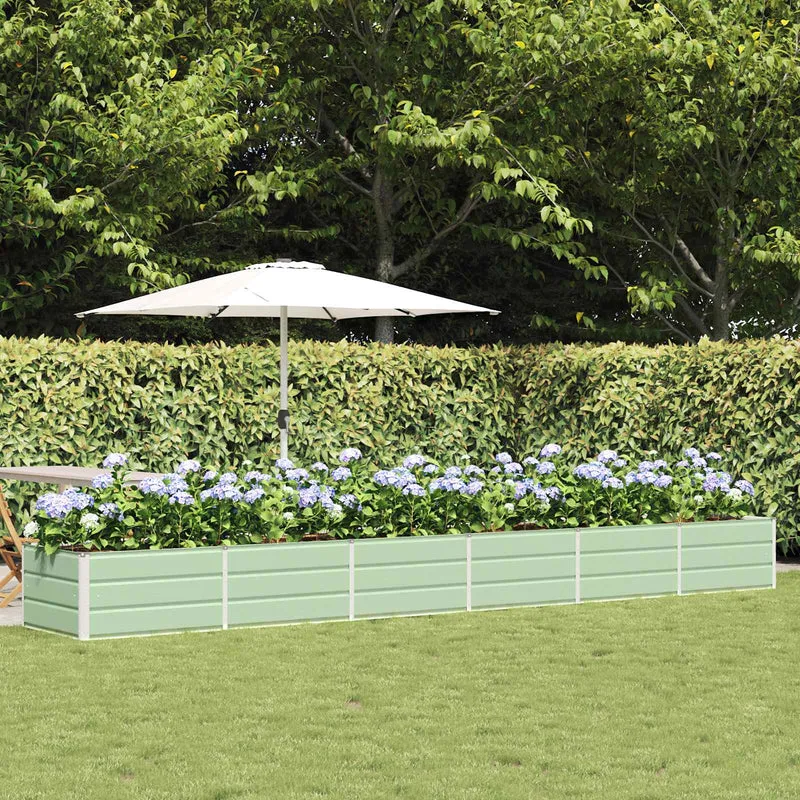 Jardinera Verde 480 X 80 X 45 Cm Acero