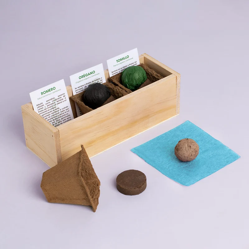 Kit Autocultivo Provenzal Romero, Orégano y Tomillo | Aromáticas Mediterráneas - Resetea