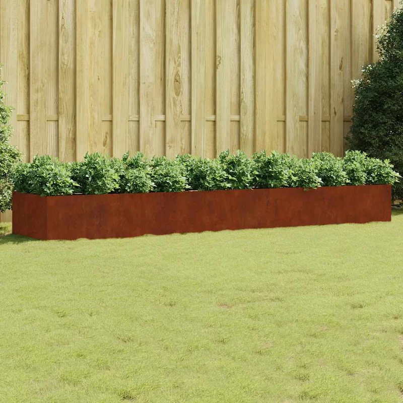 Jardinera Acero Corten 360x80x40 Cm